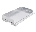 Produktbild: Grillfürst Grillplatte Grillfürst XL Edelstahl Plancha / Teppanyaki Pfanne - 50 x 28 cm