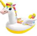 Produktbild: INTEX 57291EU - Mega Unicorn Island XXL Schwimmtier 287x193x165cm Pool Einhorn