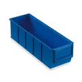 Produktbild: 12 Stk. Industrieboxen Lagerboxen Lagerkasten Universalbox SET 300x91x81 mm blau