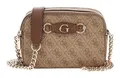 Produktbild: GUESS Izzy Camera Bag Umhängetasche Tasche Latte Logo / Brown hellbraun braun
