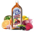 Produktbild: KnobiVital mit mit Rote Beete & schwarzer Johannisbeere Bio (960 ml) | Hochkonzentrierter Knoblauchsaft mit Kalium, Vitamin C und Eisen | Für Blutdruck & Immunsystem