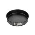 Produktbild: Zenker Springform Ø 28 cm, Backform mit Antihaftbeschichtung, runde Kuchenform mit Flachboden (Farbe: schwarz), Menge: 1 Stück