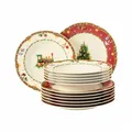 Produktbild: Seltmann Weiden Tafelservice Marieluise Weihnachtsnostalgie 12er Set