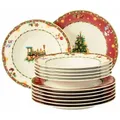 Produktbild: Seltmann Weiden Tafelservice Marieluise Weihnachtsnostalgie 12-tlg.