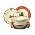 Produktbild: Seltmann Weiden Marieluise Tafelservice 12-Service Geschirr Weihnachtsnostalgie