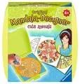 Produktbild: Ravensburger Mandala Designer Mini Cute Animals 29766, Zeichnen Lernen für Kinder ab 6 Jahren, Kreatives Zeichen-Set mit Mandala-Schablone für farbenfrohe Mandalas