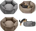 Produktbild: Hunter Orthopädisches Hundesofa Merida 6-eckig, Größe:M, Farbe:anthrazit