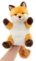 Produktbild: Uni-Toys Kuscheltier Handpuppe Rotfuchs - 28 cm (Höhe) - Plüsch-Fuchs, Plüschtier, zu 100 % recyceltes Füllmaterial