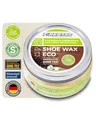 Produktbild: FIBERTEC Shoe Wax Eco Schuhwachs für Leder farblos - Hochwirksame Lederpflege aus Bienen- und Carnaubawachs, Schuhimprägnierung bluesign zertifiziert ohne Lösungsmittel, Made in Germany