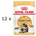 Produktbild: 12 x 85 g Royal Canin Maine Coon Adult (€ 26,13/kg) in Soße Katzennassfutter