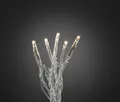 Produktbild: Konstsmide - Micro LED Lichterkette, 100 warm weiße Dioden, 24V Innentrafo, transparentes Kabel ; 6354-123