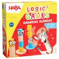 Produktbild: HABA Logic! Games Amandas Alpakas – Sortierspiel aus hochwertigem Holz, inspiriert vom beliebten App-Spielprinzip, Knobelspaß für Kinder ab 7 Jahren – 2011825001