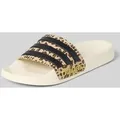 Produktbild: adidas Sportswear Badeschuhe mit Animal Print Modell 'ADILETTE SHOWER' in Offwhite, Größe 37