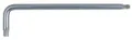 Produktbild: KS Tools 151.2408 Torx- Kugelkopf-Winkelstiftschlüssel, lang, T50
