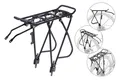 Produktbild: Alu Gepäckträger 2829 Zoll verstellbar Federklappe Streben 200mm Rear Rack