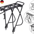 Produktbild: Alu Gepäckträger 28-29 Zoll verstellbar Federklappe Streben 200mm Rear Rack