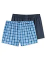 Produktbild: Schiesser Herren 2 Pack Boxershorts Baumwolle Web Multipack - Webboxer, Sortiert 10_182428, 8