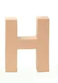 Produktbild: 6 2029 108 - Papp - Buchstabe H, Buchstabe aus brauner Pappe, ca. 17,5 X 5,5 ...