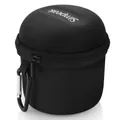 Produktbild: Bluetooth Lautsprecher Tasche Tragen Fall Tasche Case mit Silber Karabiner Ko...