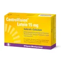 Produktbild: CentroVision Lutein 15 mg – Zur Erhaltung der normalen Sehkraft, Nahrungsergänzungsmittel mit Vitamin C, Vitamin E, Vitamin B2, Zink, Kupfer, Omega-3-Fettsäuren, Lutein und Zeaxanthin, 30 St.