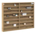 Produktbild: vidaXL Wandregal Vitrinenschrank Artisan Oak 100x8,5x75 cm Holzwerkstoff
