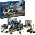 Produktbild: LEGO City Polizeitruck mit Labor, Polizei-Set mit Quad und LKW-Spielzeug für Kinder, Geschenk für Jungs und Mädchen ab 7 Jahre, plus 5 Minifigur... - Bronze
