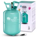 Produktbild: TOM Helium Gas – Gasflasche - Helium Balloon Gas für bis zu 30 Luftballons für Geburtstag, Hochzeit & Co. – für Folienballons geeignet