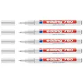 Produktbild: Edding 5 Stück Lackmarker 780 weiß 0,8 mm