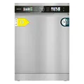 Produktbild: Cecotec Kompakte Spülmaschine 60 cm Bolero Aguazero 6320 Inox D, 1900W, 15 Gedecke, 8 Programme, FullColor XXL Bildschirm, Smart Wash, Turbo Dry+, AutoClean, Halbe Beladung, Delay Start, ChildLock