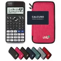 Produktbild: Casio fx-991DE X Classwiz inkl. WYNGS Schutztasche Pink - Wissenschaftlicher Taschenrechner - Basic Set
