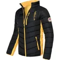 Produktbild: Nebulus Winterjacke Winterjacke, P4767 - Herren, schwarz-gelb, S gelb|schwarz S