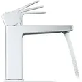 Produktbild: Duravit M Manhattan Waschtischarmatur MH1020001010 Ausladung 129mm, mit Zugstangen-Ablaufgarnitur, chrom