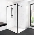 Produktbild: Marwell Walk-in-Dusche MARWELL CITY, Sicherheitsglas, BxH: 120x200 cm, verstellbarer Stabilisationsbügel