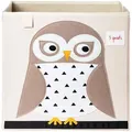 Produktbild: 3Sprouts Aufbewahrungsbox, Natur, Textil, Tiere, 33x33 cm, Spielzeug, Spielzeugkisten