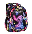 Produktbild: Jerry Lilo & Stitch Black Disney 19l Coolpack Schulrucksack mit drei Fächern
