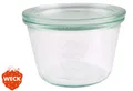 Produktbild: 6 Stück  Weckgläser Sturzglas WECK® 1/4L 370 ml Einkochgläser Rundrandglas 741