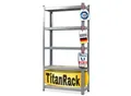 Produktbild: karatcommercial Schwerlastregal Grau-Anthrazit Höhe: 180 cm Breite: 90 cm