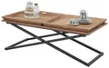Produktbild: Couchtisch Allround Tischplatte 2 Tabletts Akazie massiv