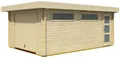 Produktbild: LASITA MAJA Garage Canberra (Set, Mit zusätzliche Eingang), Garage + Schwingtor