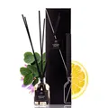 Produktbild: Raumduft Reed Diffuser mit 6 Duftstäbchen  Zitrone, Safran & Patschuli Duft, ...