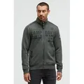 Produktbild: Sweatjacke CAMP DAVID, Herren, Gr. S, schwarz forest, Material: 50% Baumwolle, 50% Polyester, bedruckt, bestickt, relaxed fit normal, eingesetzt Rippbündchen, Sweatjacken Sweatjacke, mit Reißverschlusstaschen