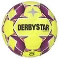Produktbild: Derbystar Fußball Indoor Beta v24, 142004, Indoor, Größe 5, gelb/lila, 410 Gramm, Trainingsball