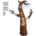 Produktbild: W WIDMANN MILANO Party Fashion 75042 - Aufblasbarer leuchtender spukender Baum mit integriertem Gebläse, 244 cm, Dekoration, Halloween