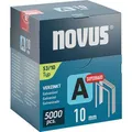 Produktbild: Novus-Tools Tackerklammern 53/10 superhart, 10mm, Feindrahtklammern, Typ 53 A, 5000 Stück