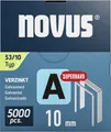 Produktbild: Novus Tools 042-0763 Feindrahtklammern Typ 53 5000 St. Abmessungen (L x B) 10mm x 11.3mm