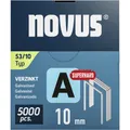 Produktbild: Novus Tools 042-0763 Feindrahtklammern Typ 53 5000 St. Abmessungen (L x B) 10...