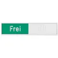 Produktbild: FRANKEN Hinweisschild Frei-Besetzt, (B)102 x (H)27,4 mm