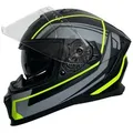 Produktbild: RALLOX Helmets Motorradhelm Integralhelm 69-G neon grün matt L (59)