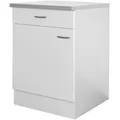 Produktbild: FlexWell Küchenunterschrank, Weiß, Holzwerkstoff, 1 Fächer, 1 Schublade(n) Schubladen, einzeln stellbar, 60x85x60 cm, Made in Germany, individuell planbar, Küchen, Küchenmöbel, Küchenschränke, Küchenunterschränke