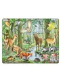 Produktbild: Selecta Play - Larsen Jigsaw Puzzle Animals - European Forests 40 pcs.